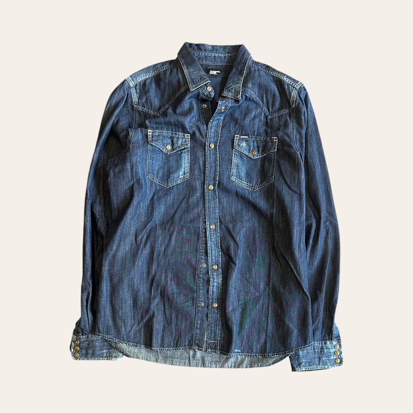 Diesel Denim Shirt Womens Size XL