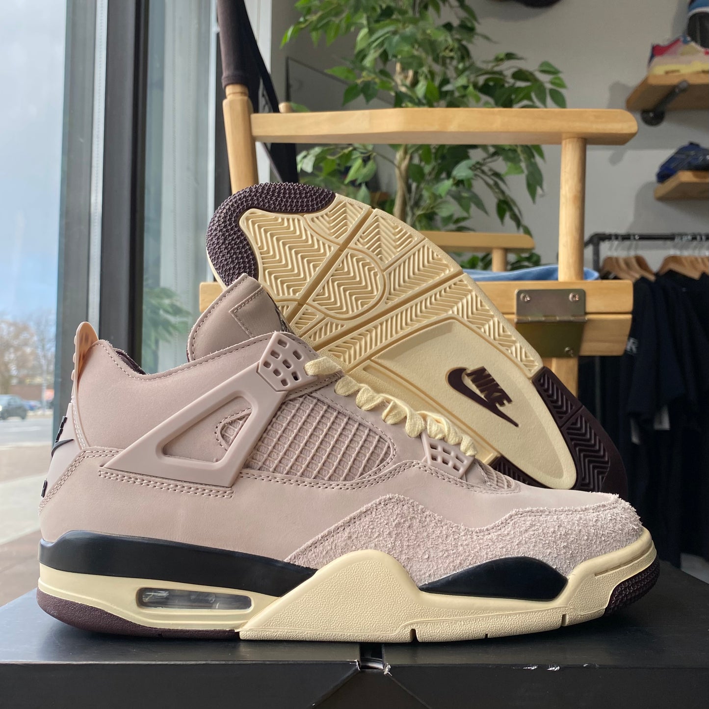 Brand New A Ma Maniere x Jordan 4 "While Sleeping"