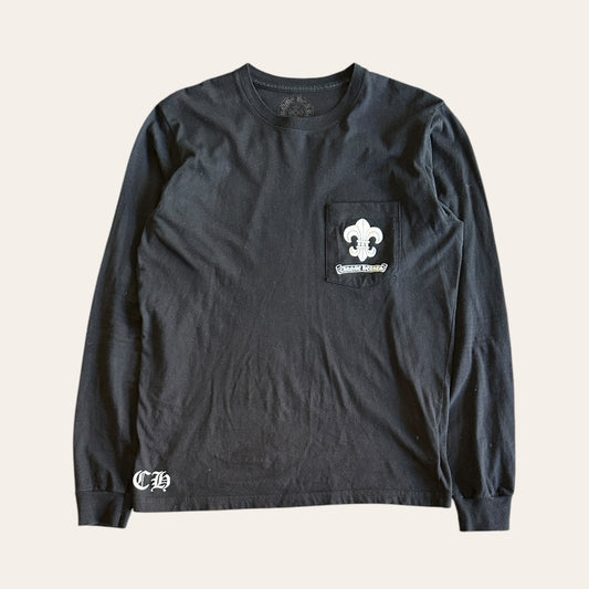 Chrome Hearts Triple Fleur Longsleeve Tee Size M