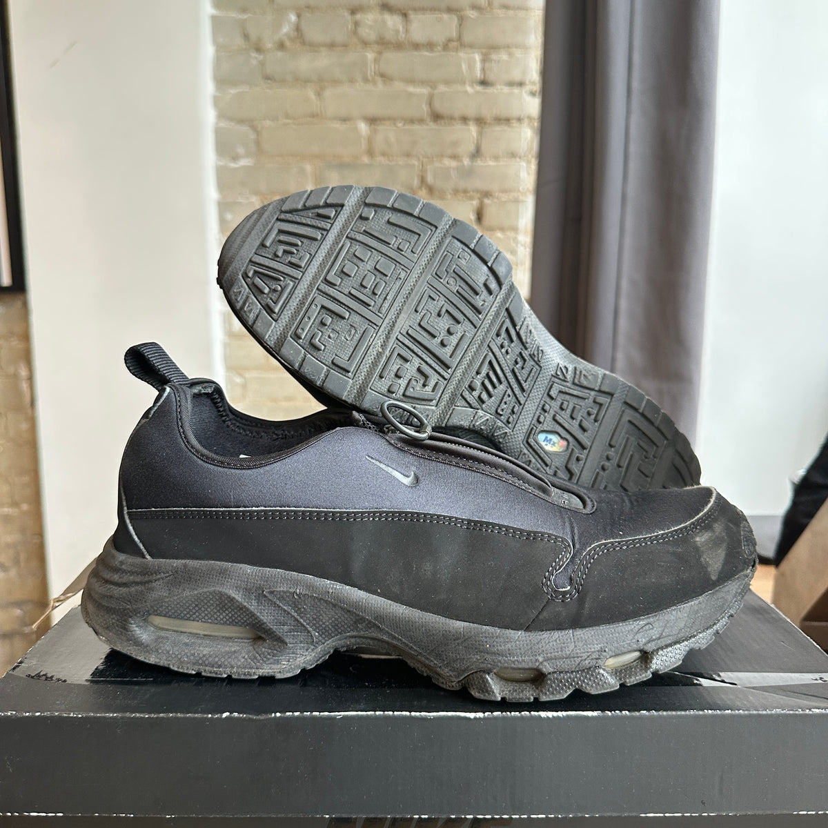 CDG x Air Max Sunder "Black" Size 10.5