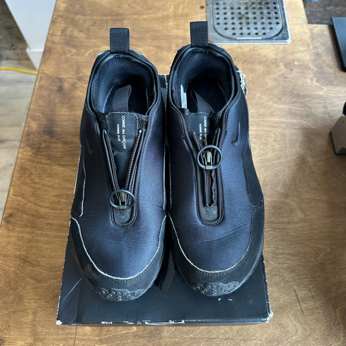 CDG x Air Max Sunder "Black" Size 10.5