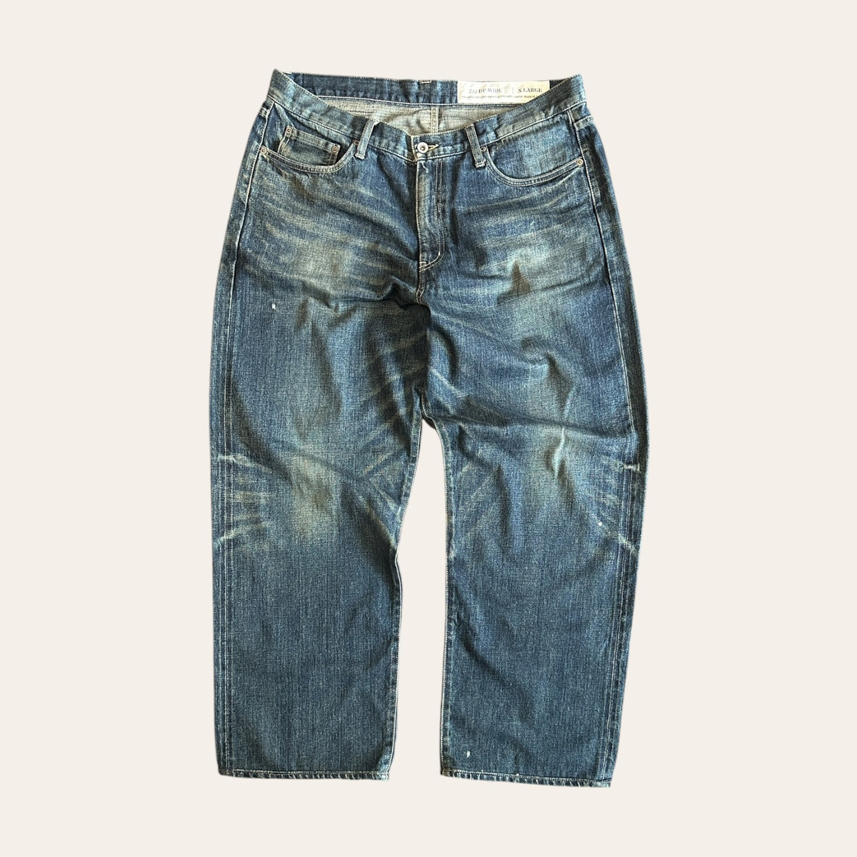 Neighbourhood Selvedge DP Wide Jeans Size XL