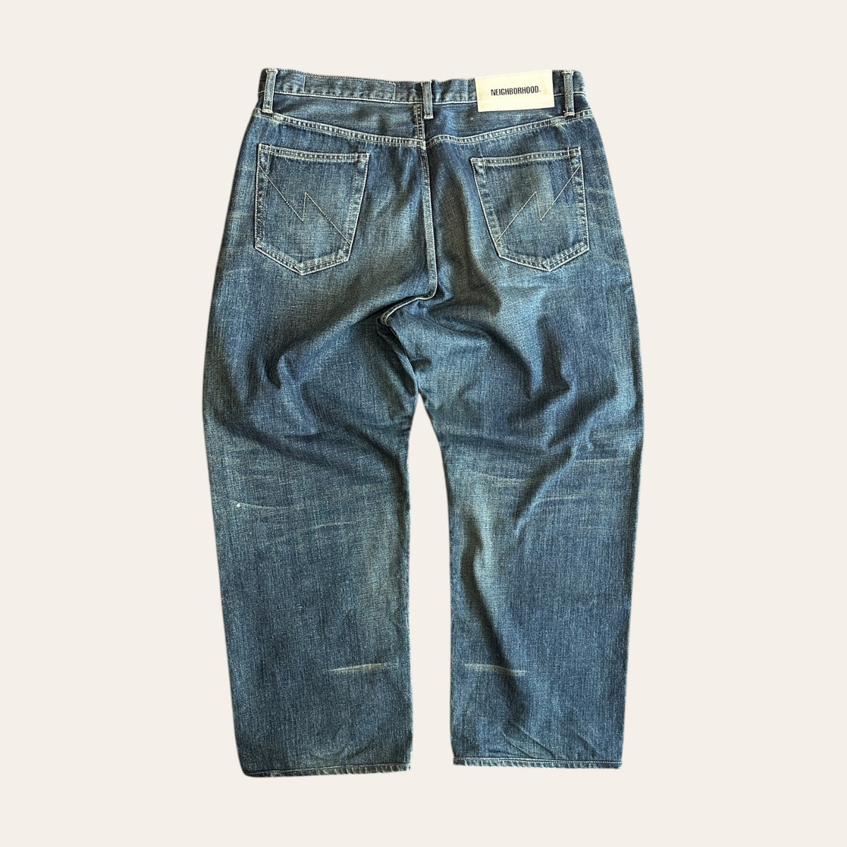 Neighbourhood Selvedge DP Wide Jeans Size XL