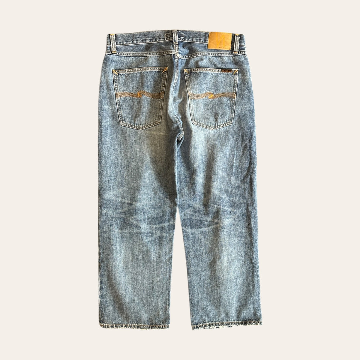 Nudie Tuff Tony Basement Track Jeans Size 34x28