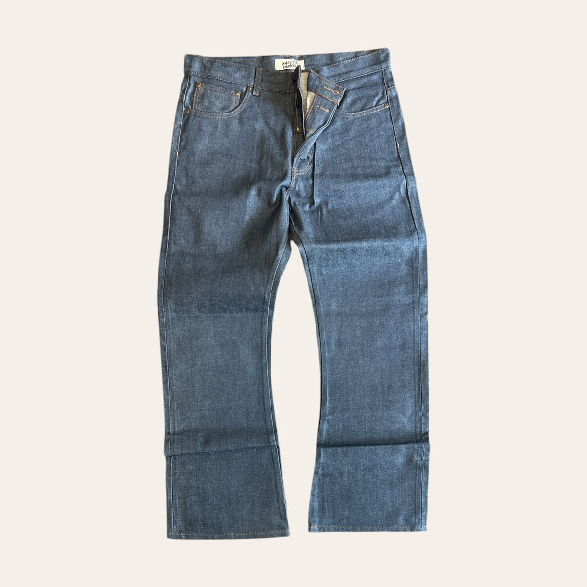 Naked & Famous Indigo Selvedge Jeans Size 36