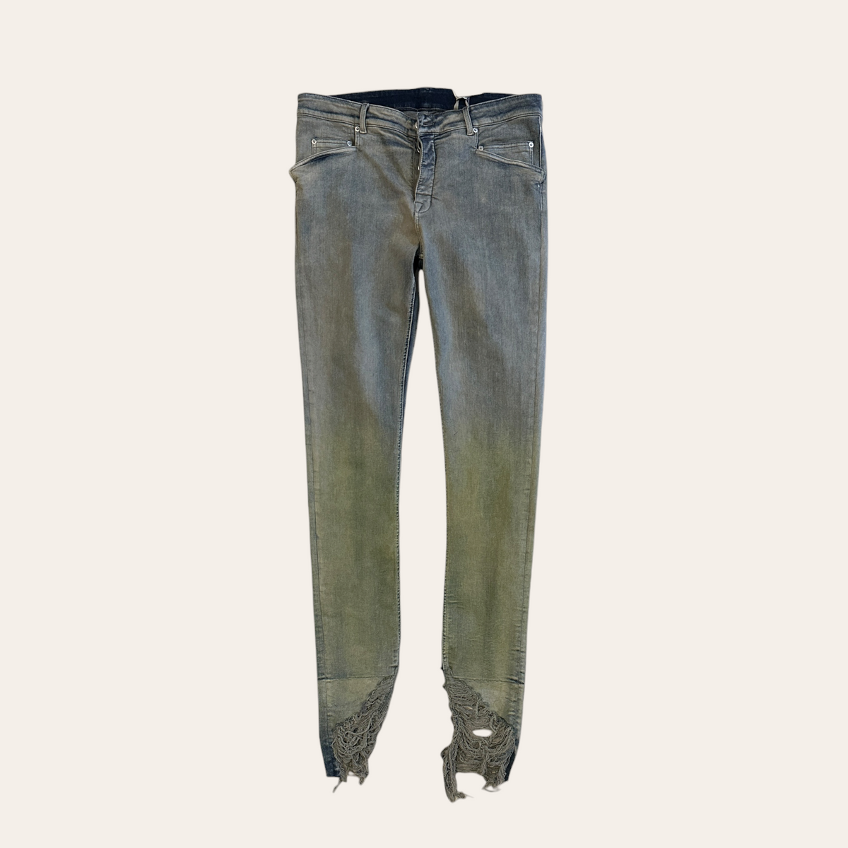 Rick Owens Tyrone Cut Jeans Size 38