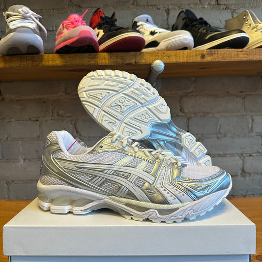 Brand New Jjjjound x Asics Gel Kayano "White/Silver"