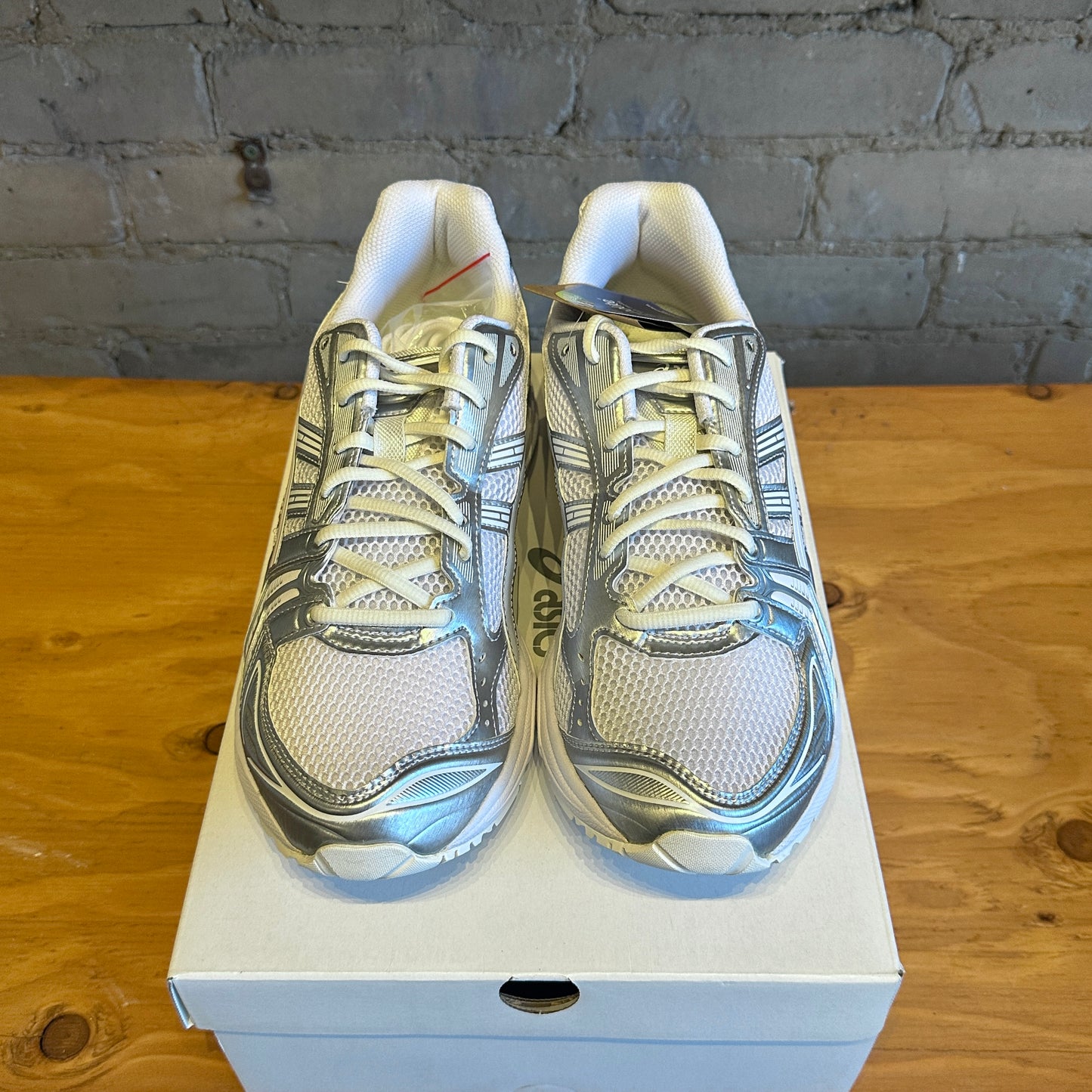 Brand New Jjjjound x Asics Gel Kayano "White/Silver"