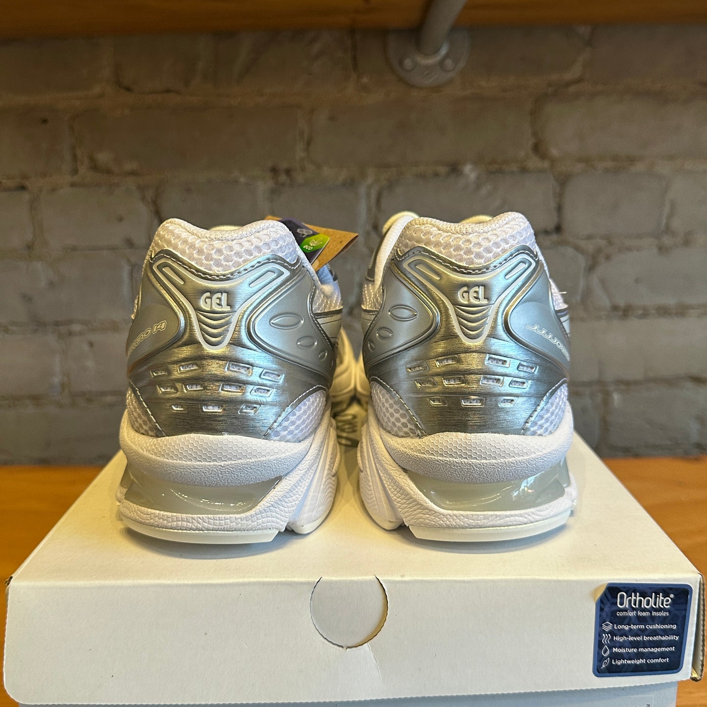 Brand New Jjjjound x Asics Gel Kayano "White/Silver"
