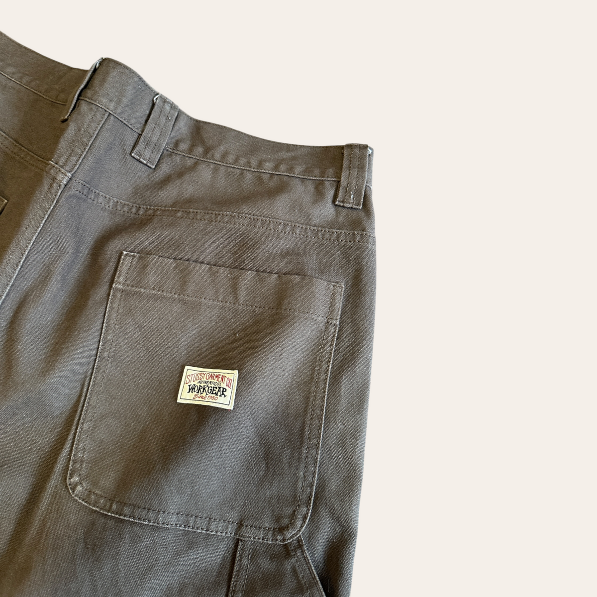 Stussy Workwear Brown Pants Size 36
