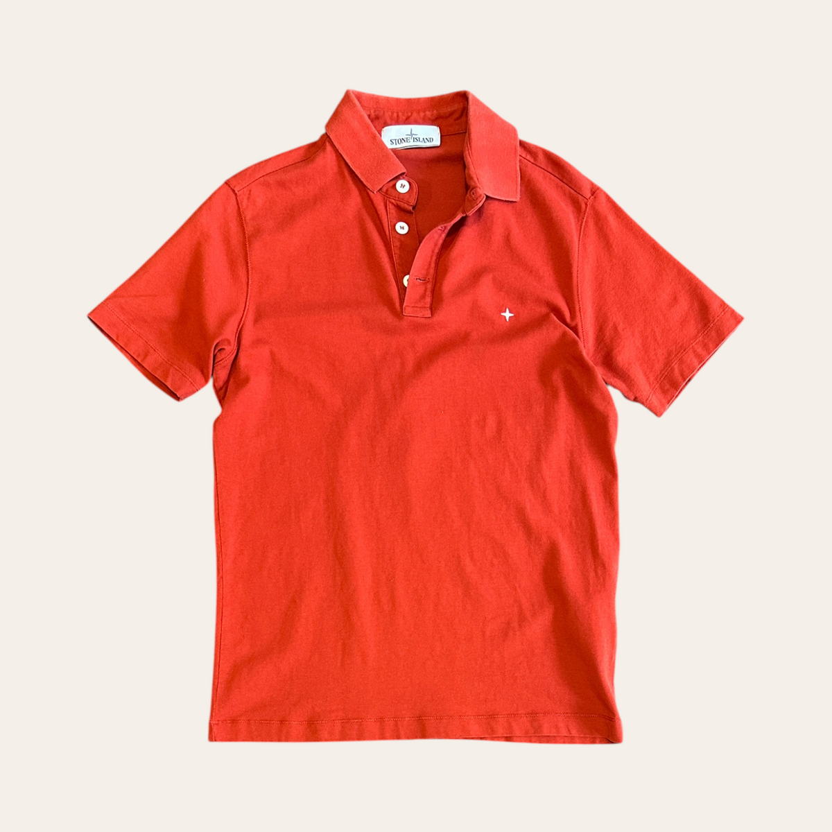 Stone Island Polo Red Size M