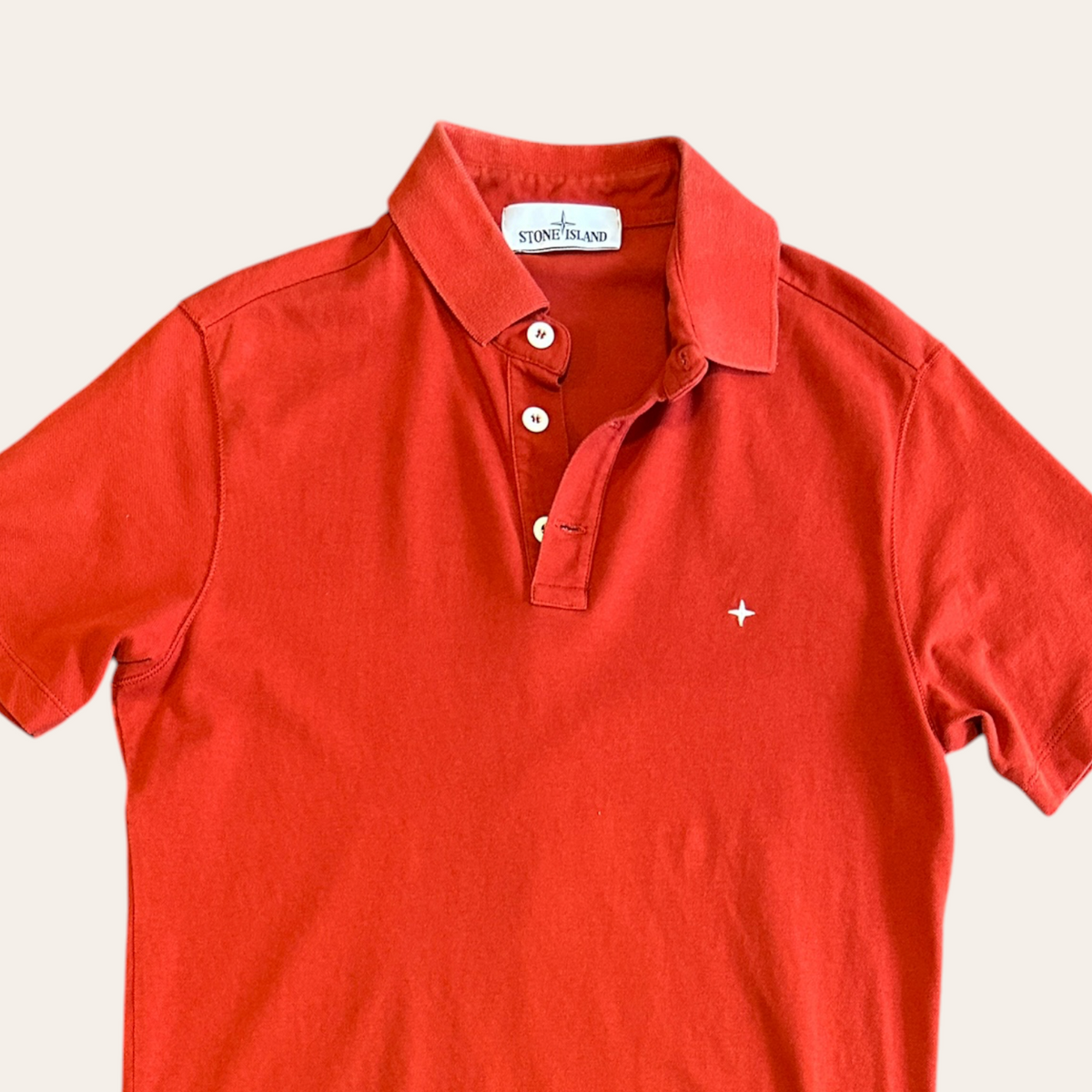 Stone Island Polo Red Size M