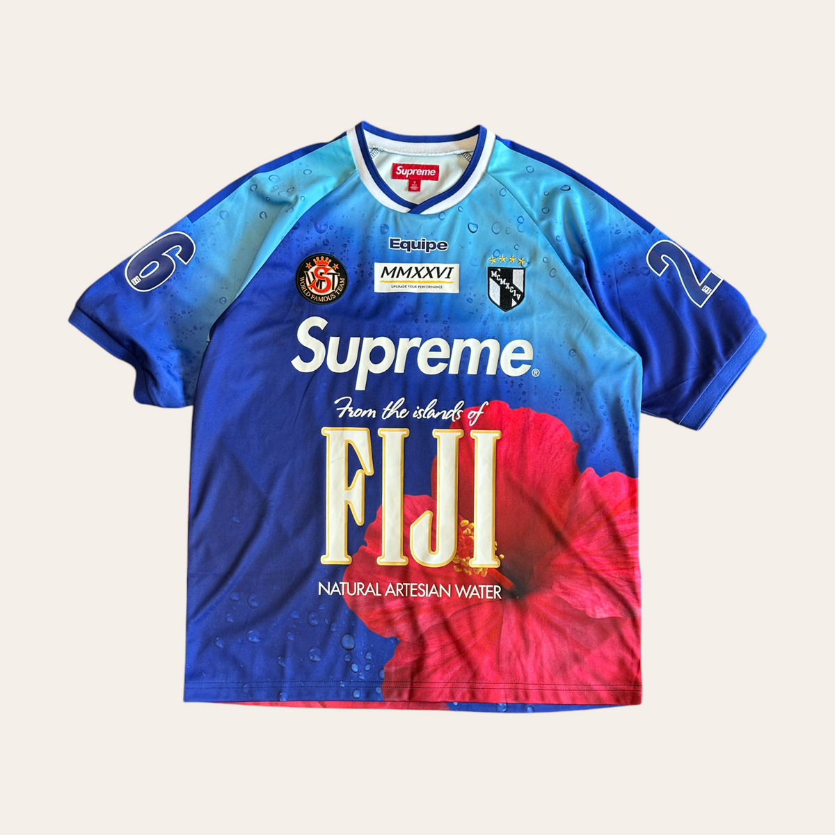 Supreme Fiji Soccer Jersey Size S