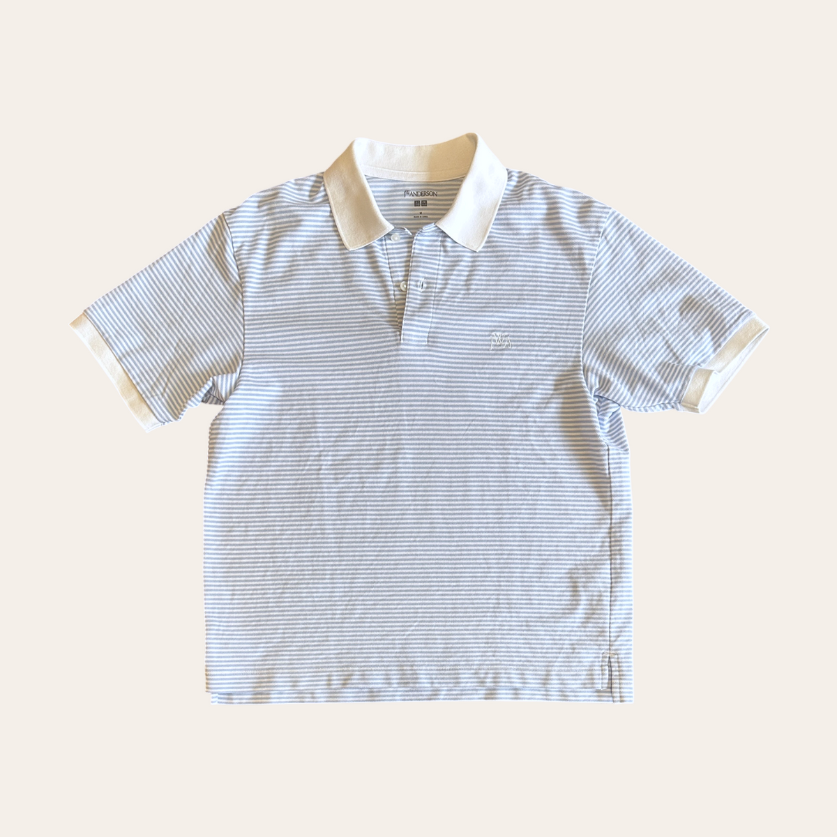 JW Anderson Uniqlo Stripe Polo Size M