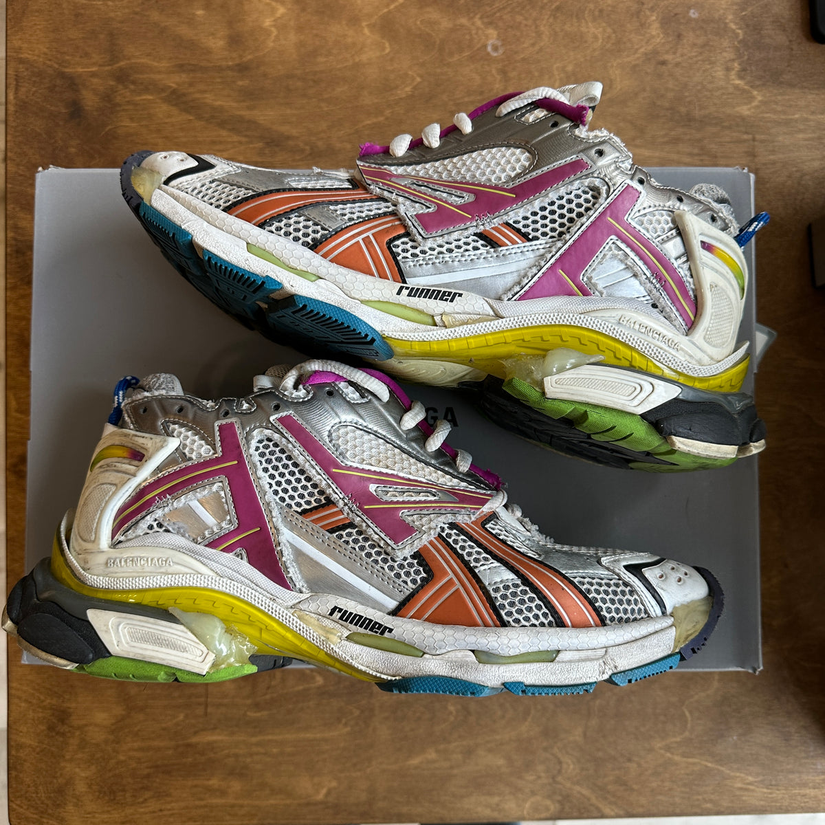 Balenciaga Runner "Multicolor" Size 44