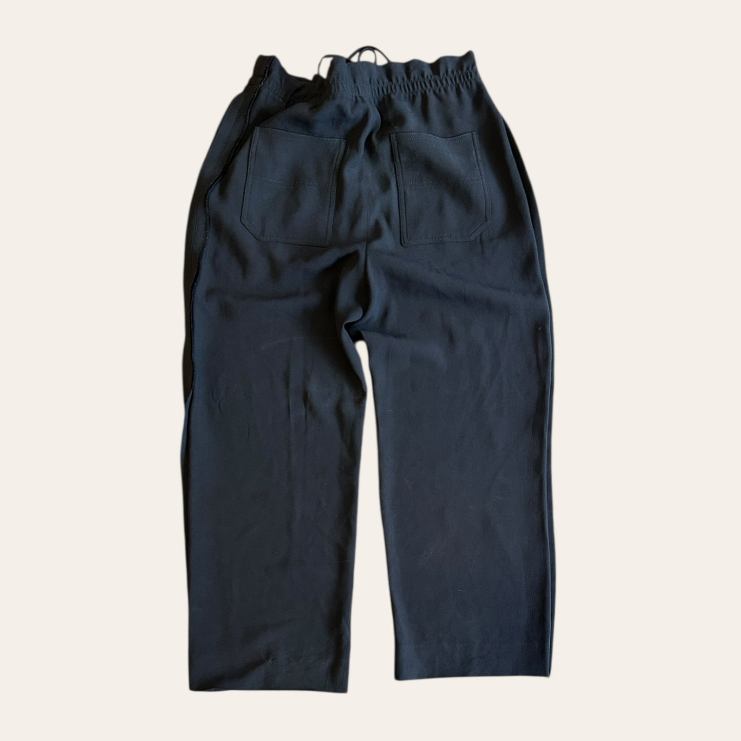 Balenciaga Silk Trousers Size 32