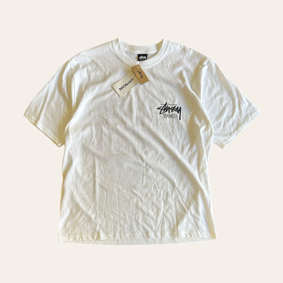 Brand New Stussy Toronto Tee White Size L