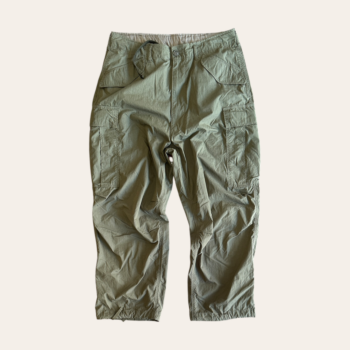 Beams Cargo Pants Olive Size L