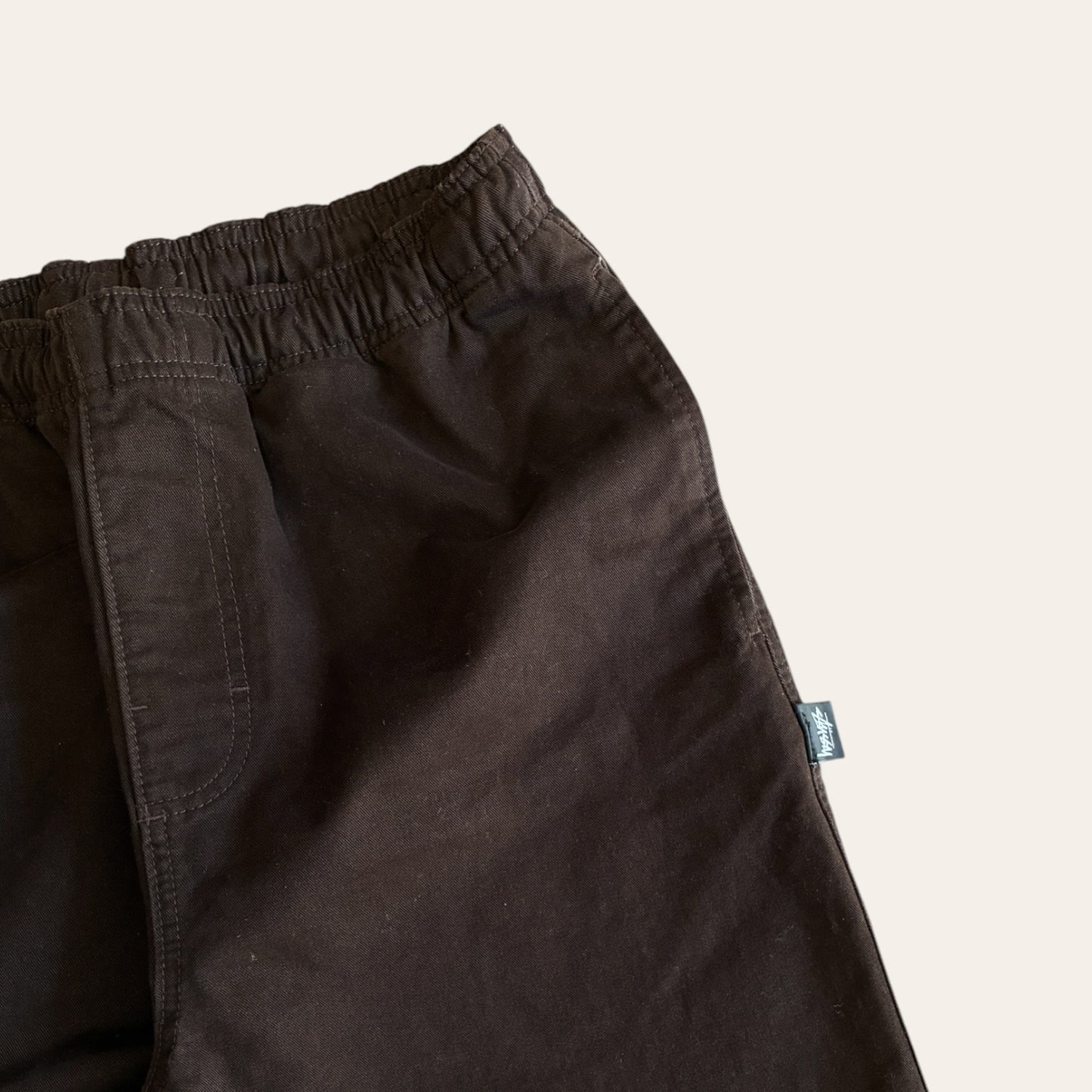 Stussy "Elastic Stuff" Pants Brown Size M