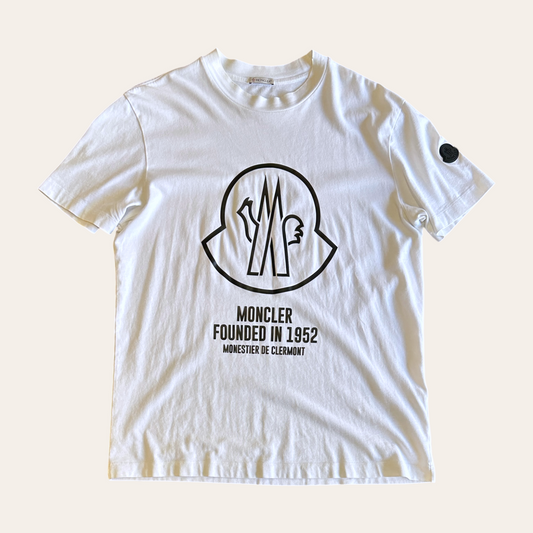 Moncler Tee White Size M
