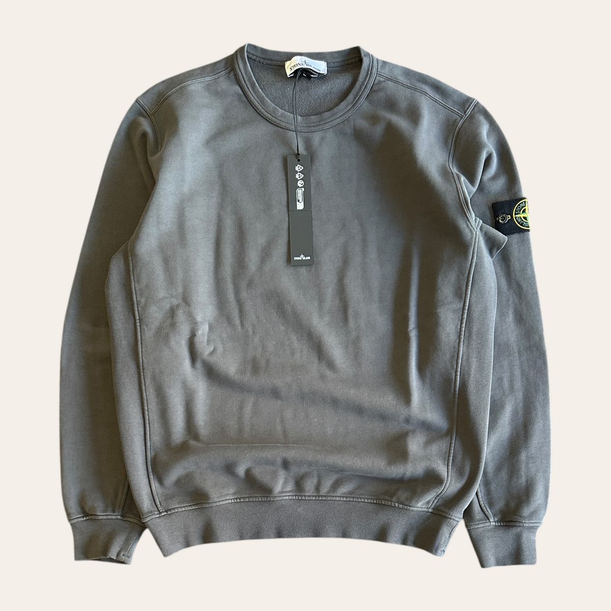 Brand New Stone Island Sweater Charcoal Size L