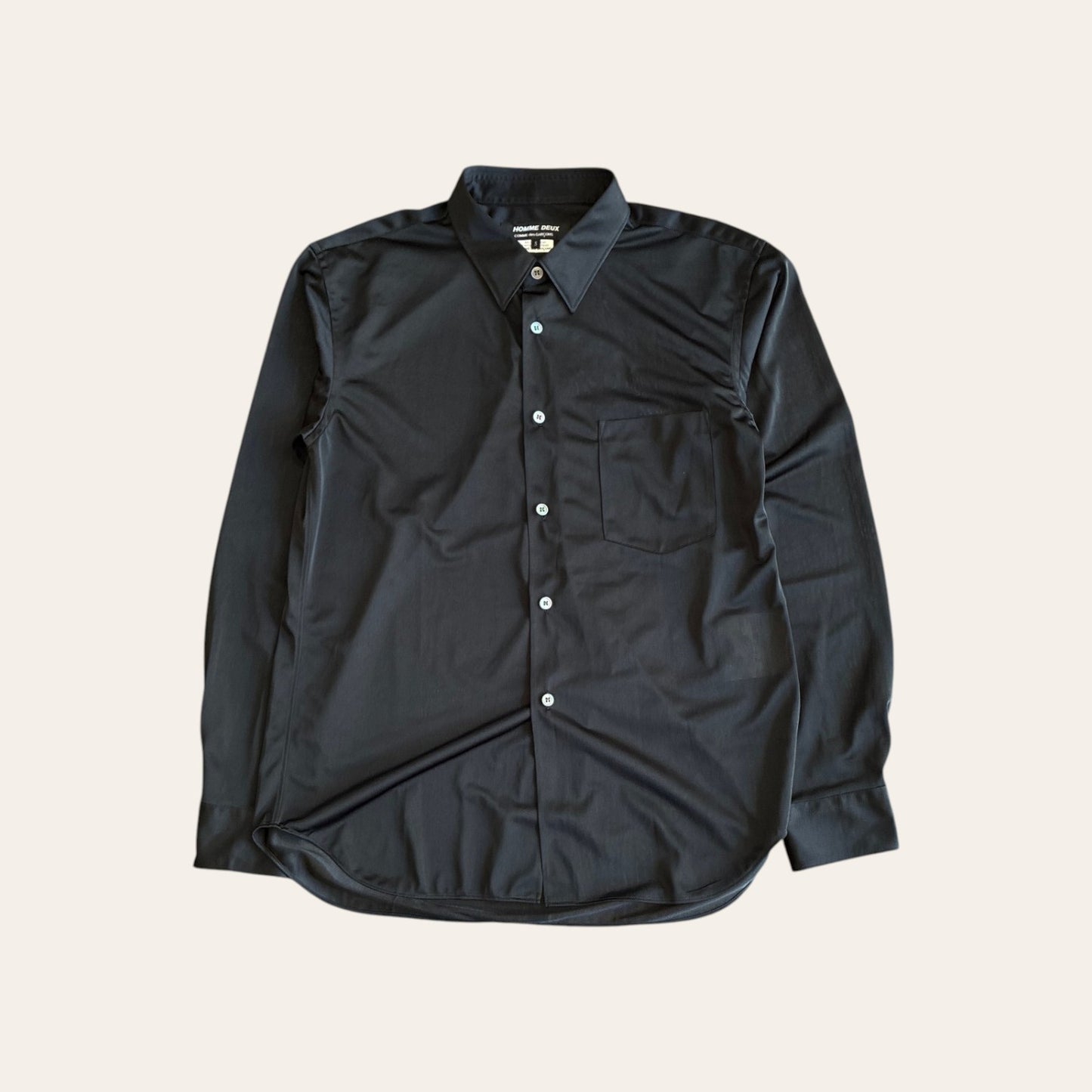 CDG Homme Deux Shirt Black Size S