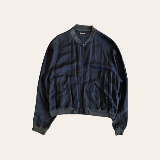 Kapital Linen Bomber Jacket Size L