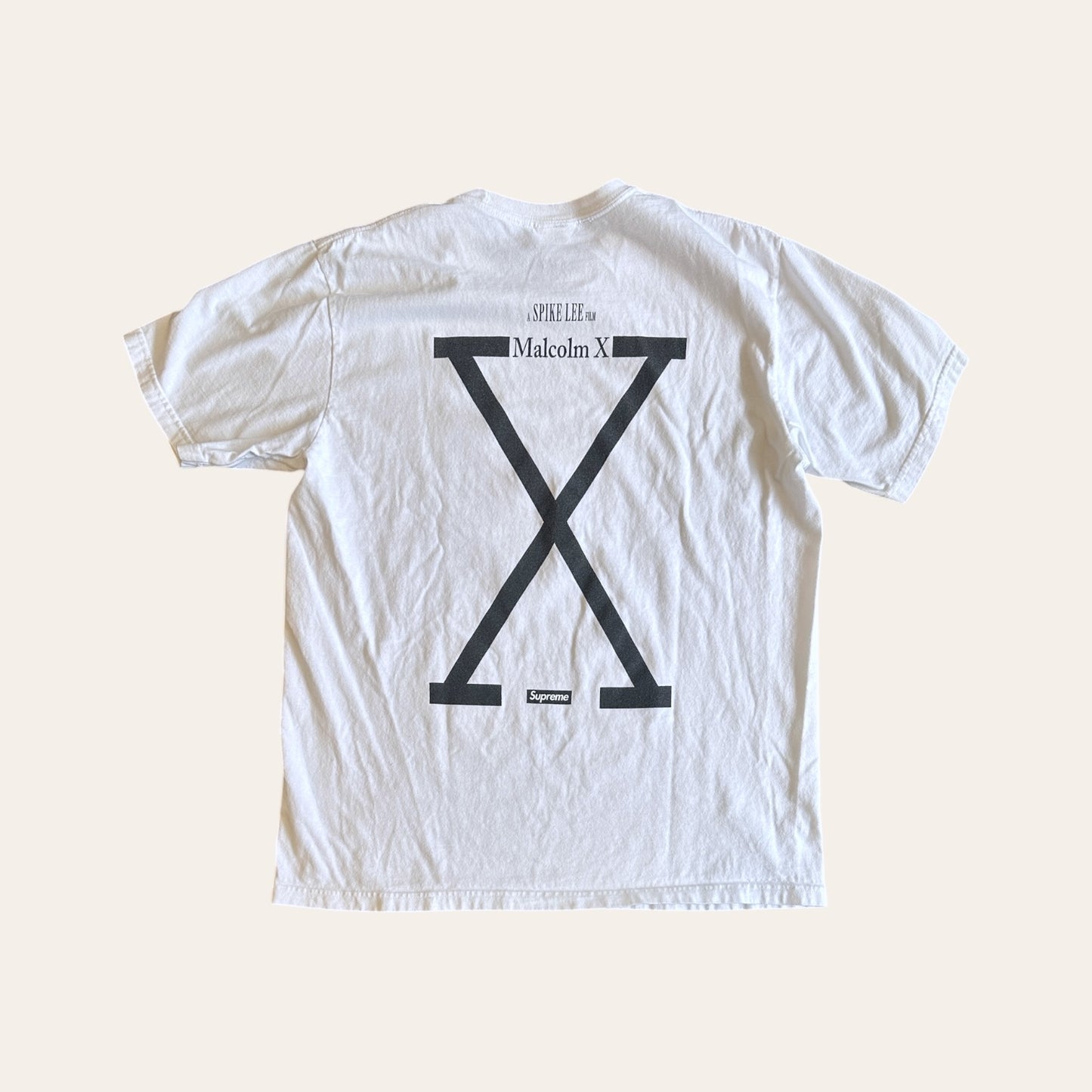 Supreme x Forty Acres Malcolm X Tee Size L