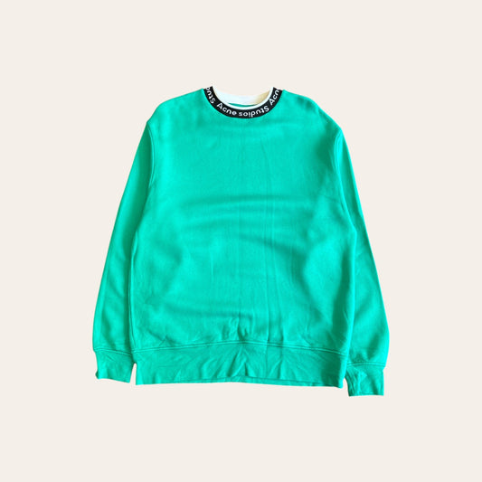 Acne Studios Neck Logo Sweater Size S