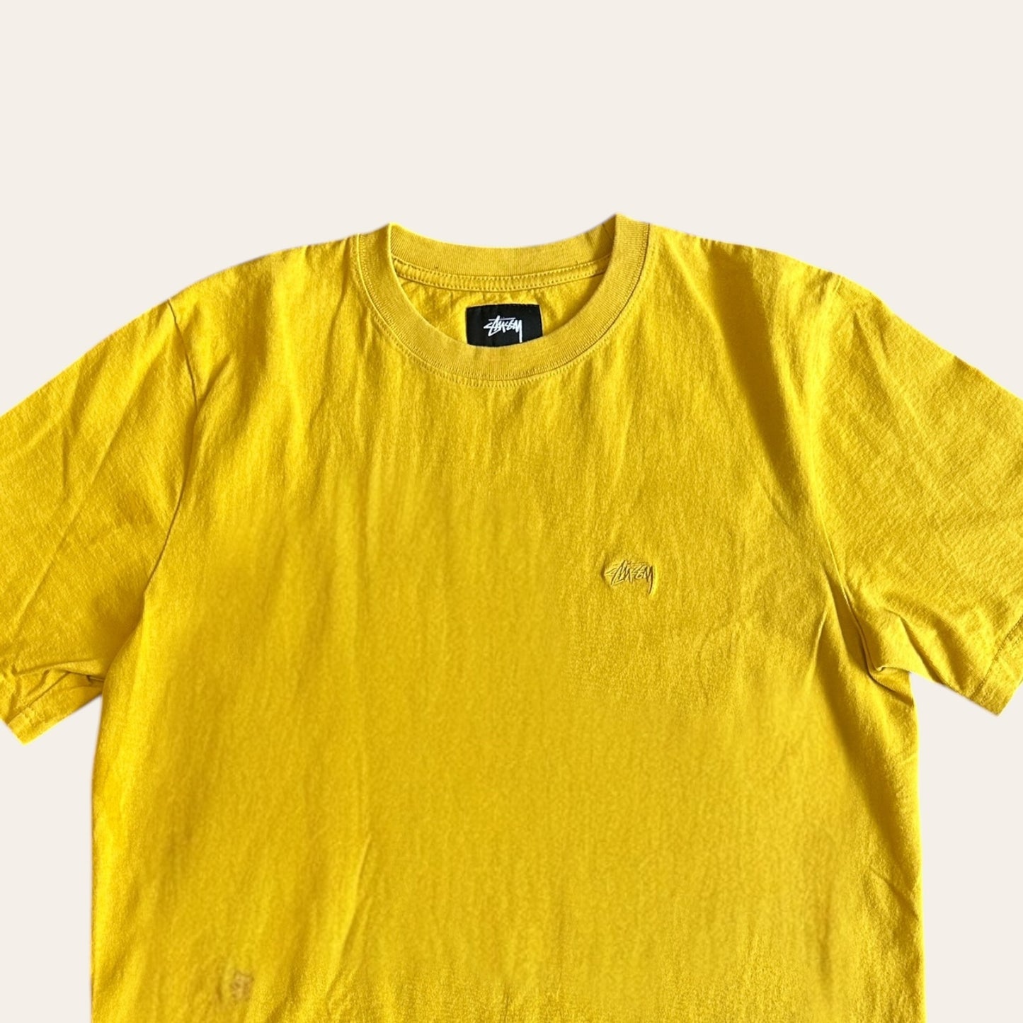 Stussy Tee Yellow Size M