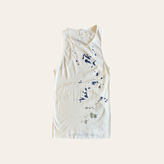 Helmut Lang Paint Splatter Tank Top Size XS