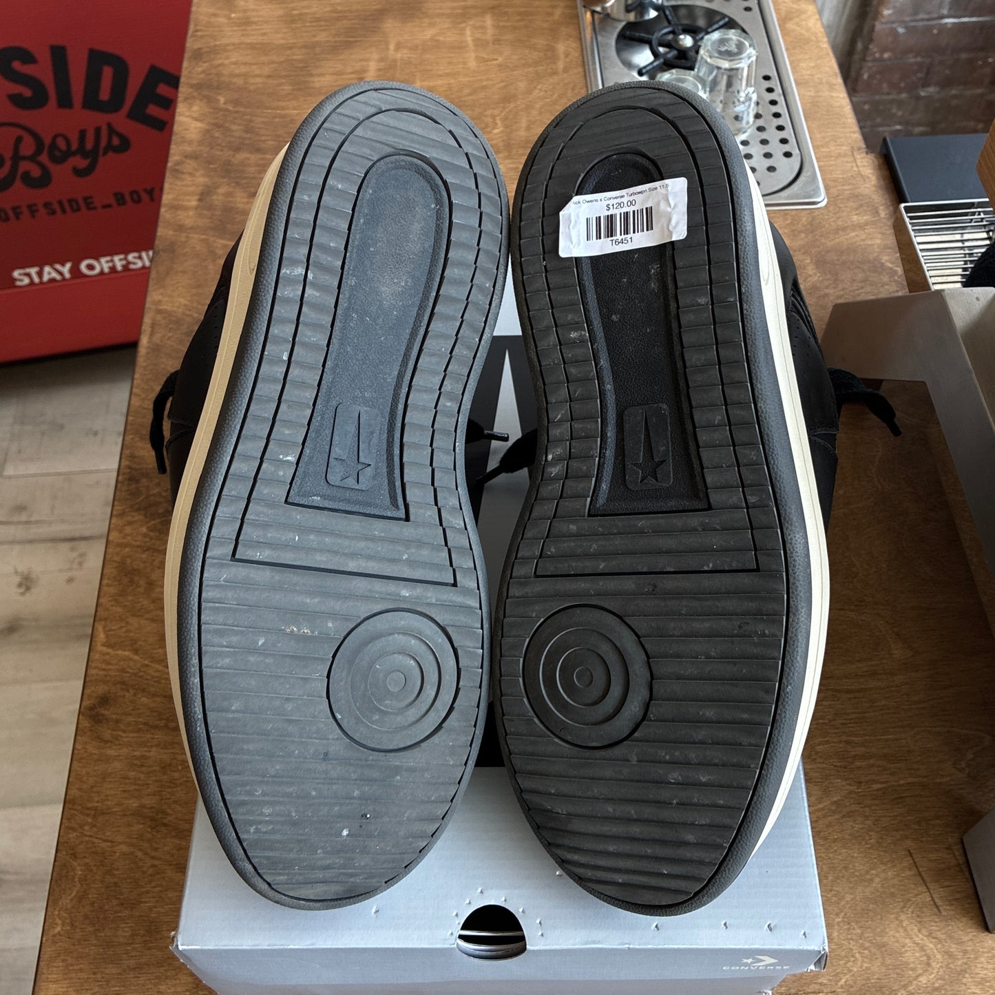 Rick Owens x Converse Turbowpn Size 11.5