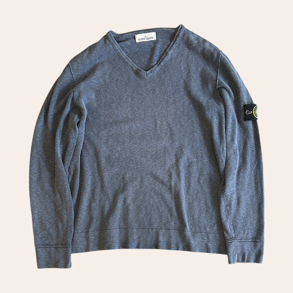 Stone Island V Neck Sweater Size XXL
