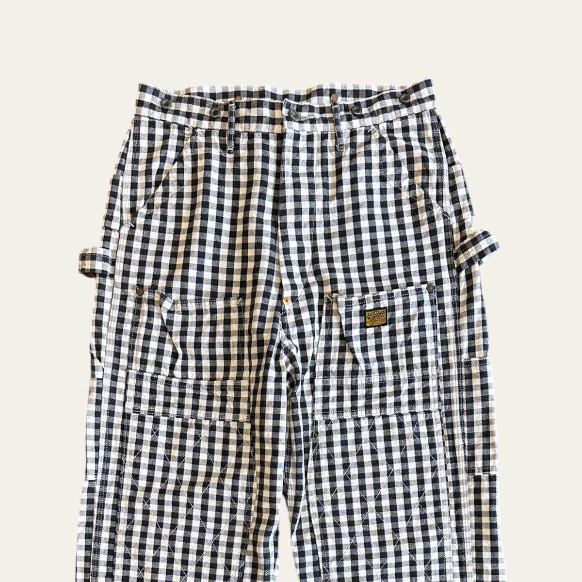 Kapital Gingham Lumber Pants Size XS