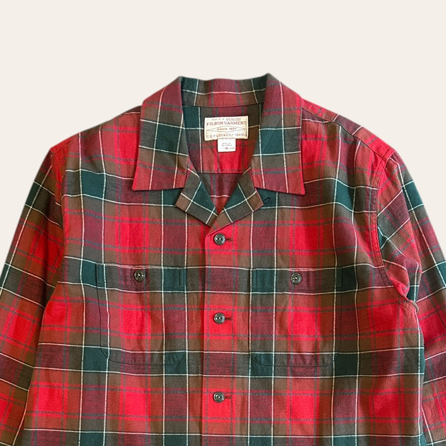 Filson Flannel Size M