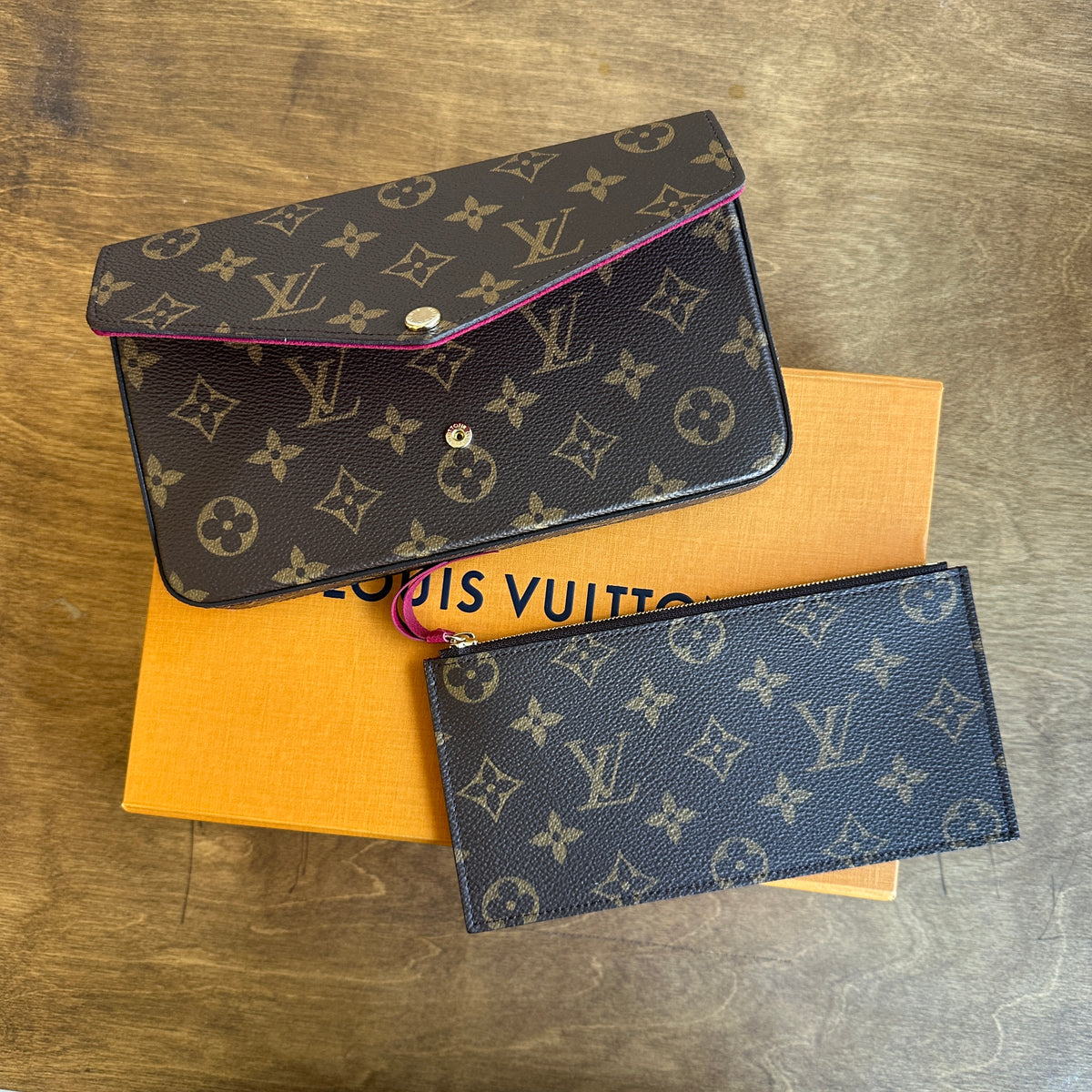 Brand New Louis Vuitton Pochette Félicie Bag