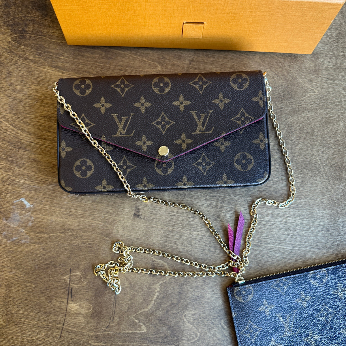 Brand New Louis Vuitton Pochette Félicie Bag