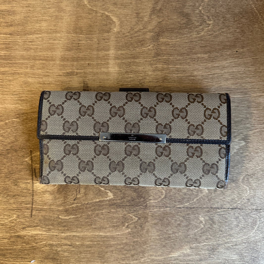 Gucci GG Canvas Wallet
