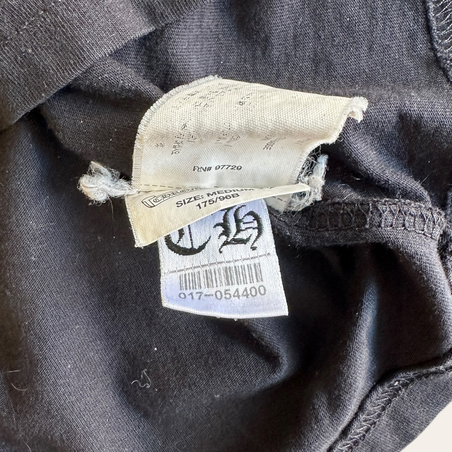 Chrome Hearts Script Collar Logo Long Sleeve Size M