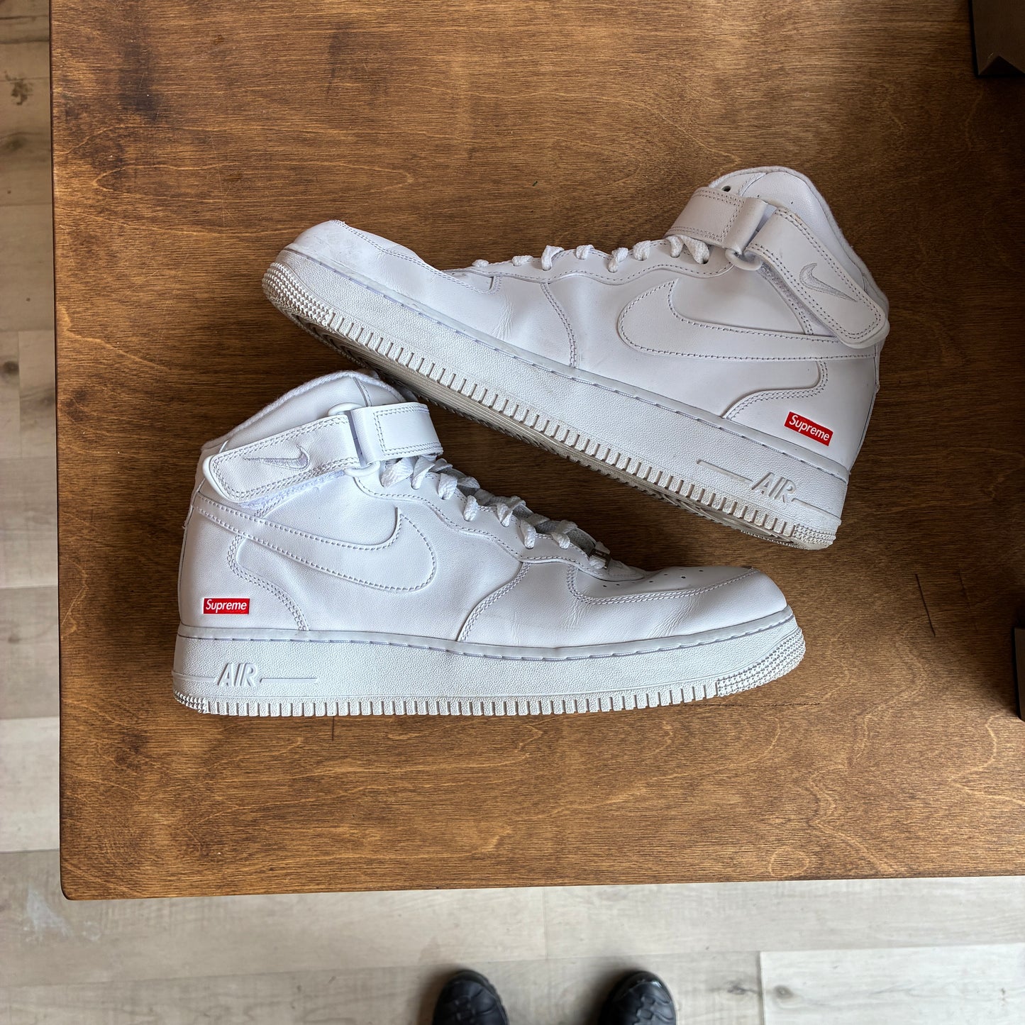 Nike AF1 High x Supreme White Size 11
