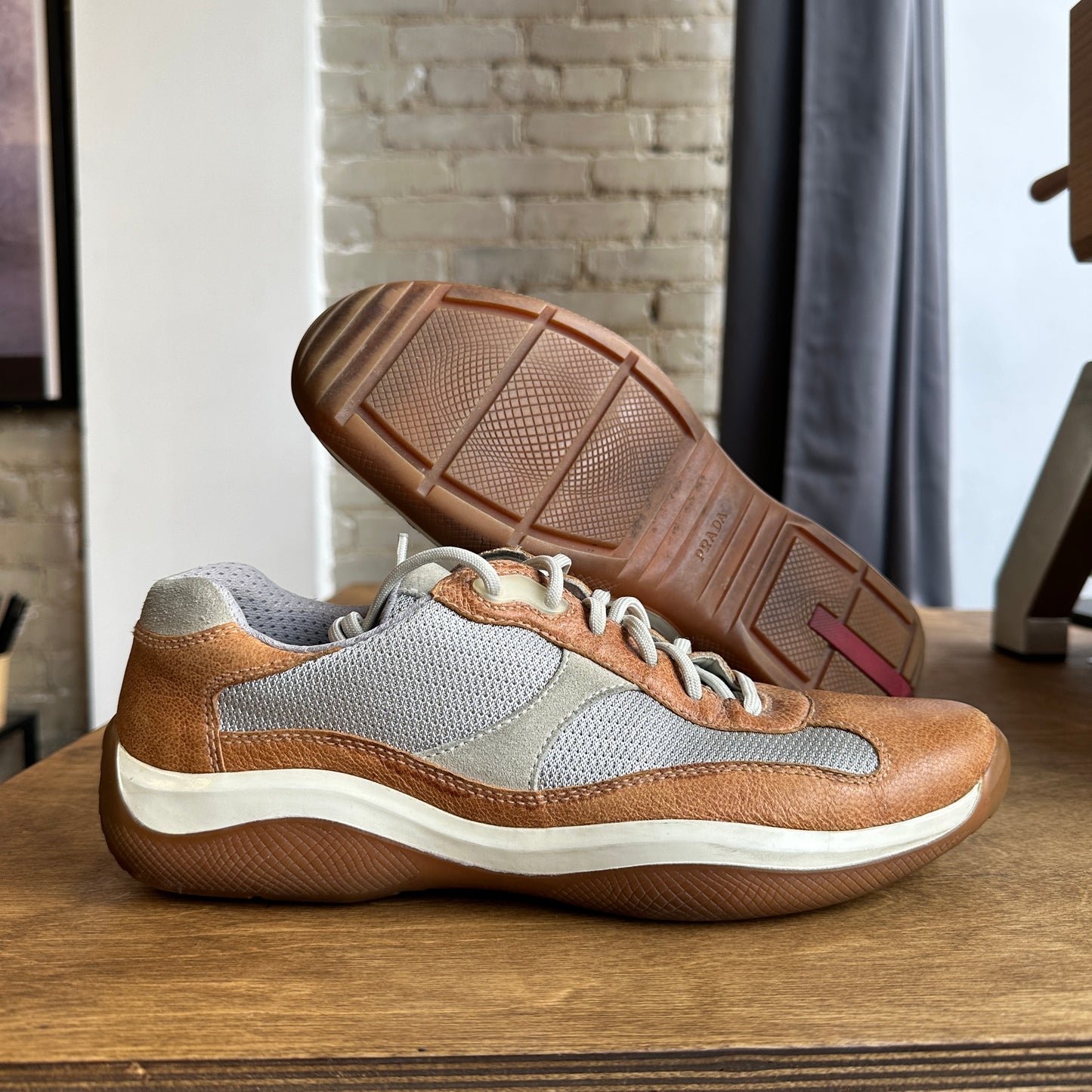 Vintage Prada America Cup Size 7.5
