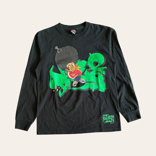 00s Stussy Daze Long Sleeve Tee Size M