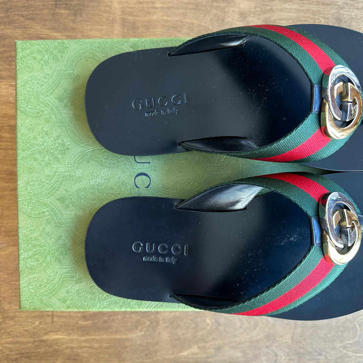 Brand New Gucci Kika Sandles Size 6