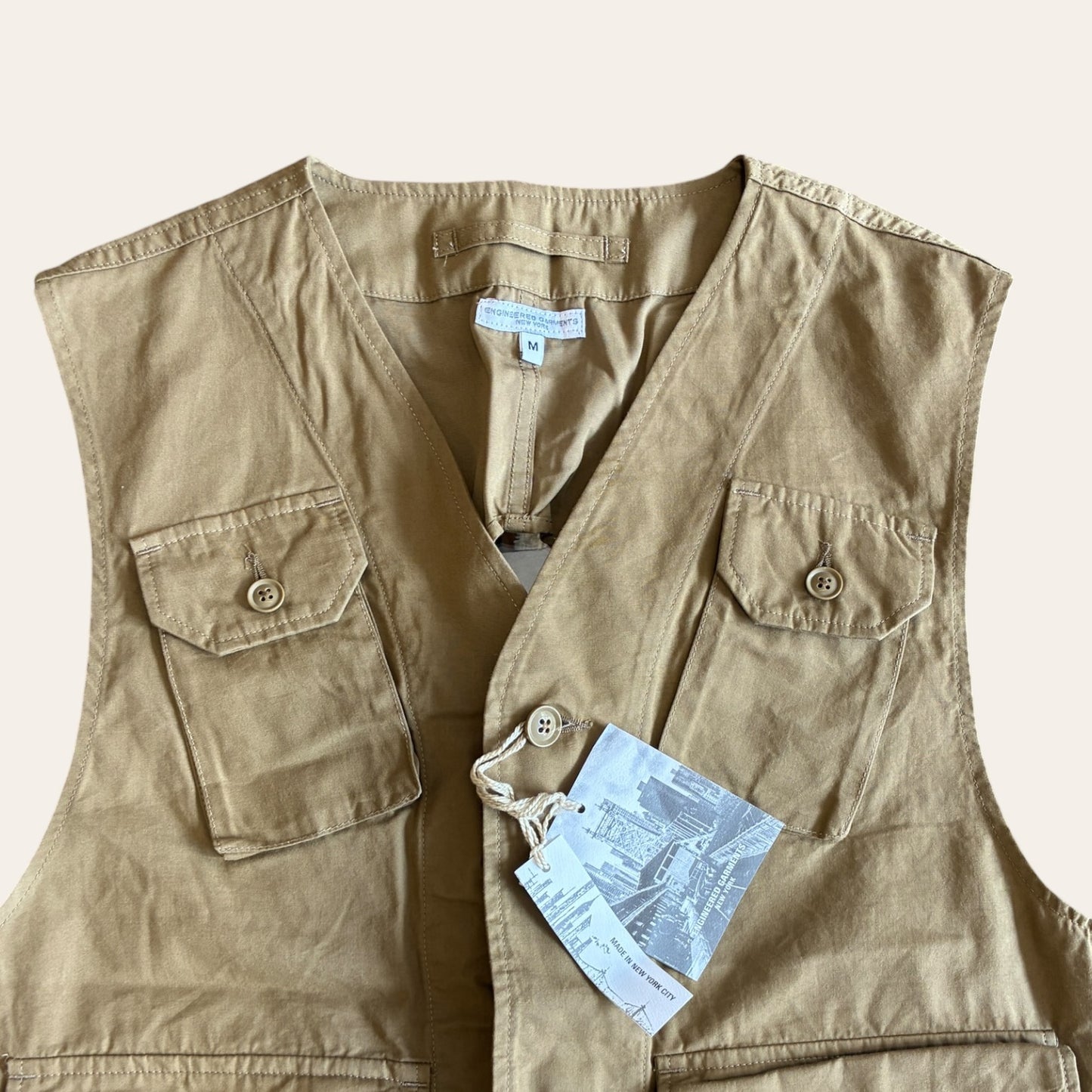Engineered Garments Cargo Vest Size M