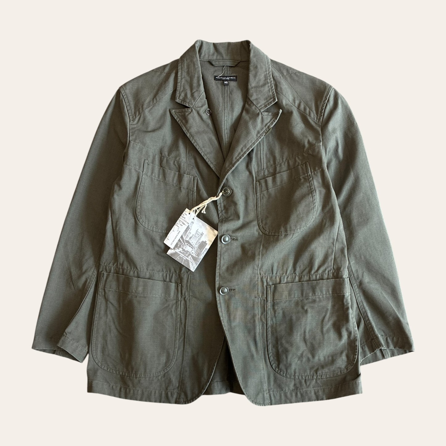 Engineered Garments 'Olive' Chore Jacket Size M