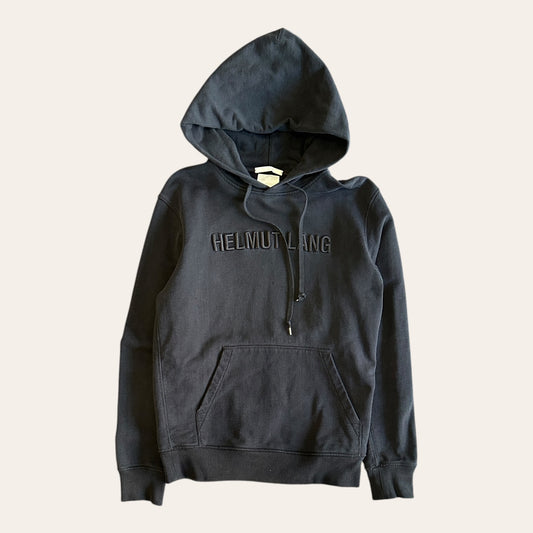 Helmut Lang Embroidered Hoodie Black Size S