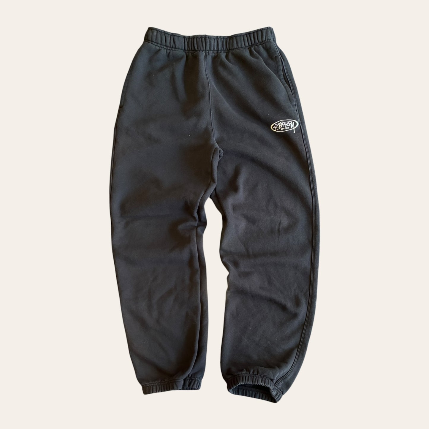 Stussy Sweatpants Black Size M