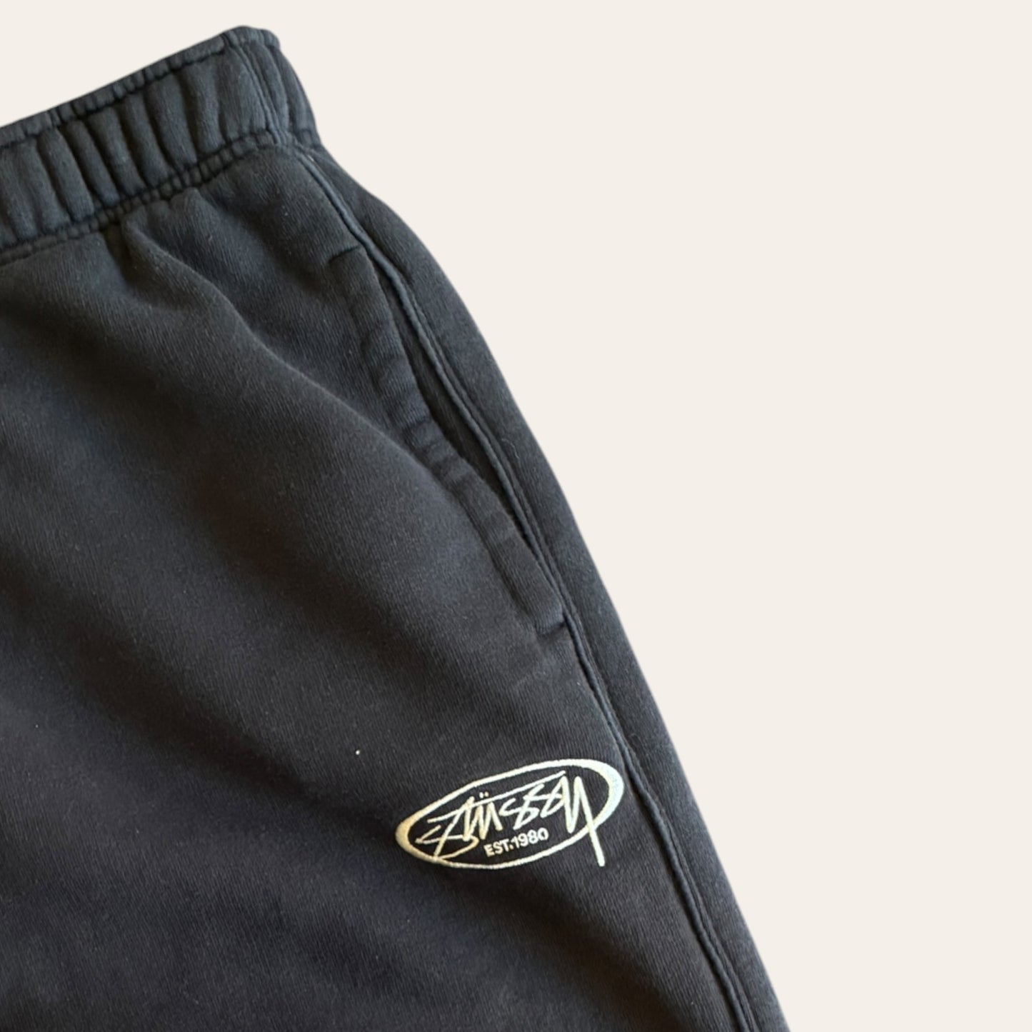 Stussy Sweatpants Black Size M