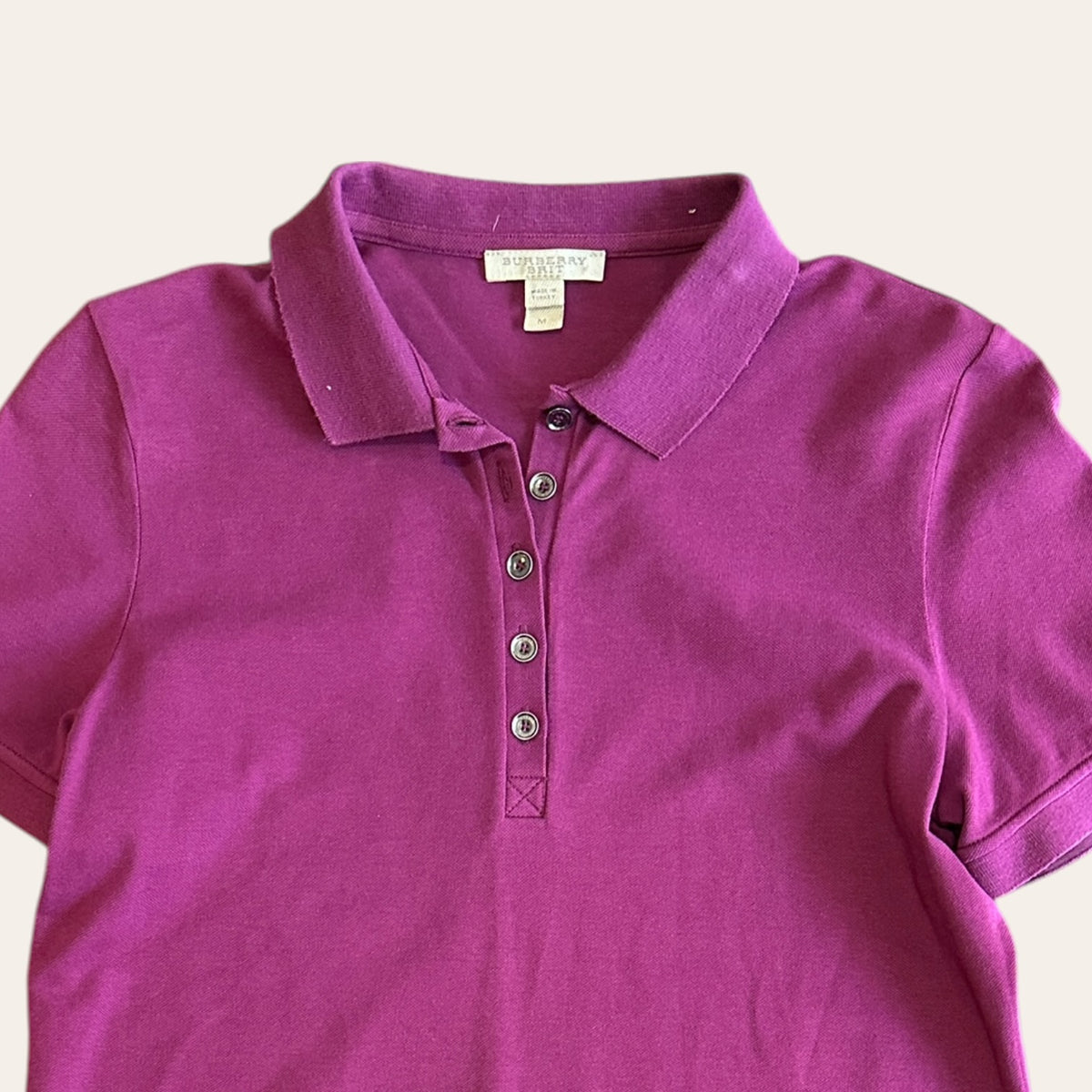 Burberry Brit Polo Purple Size Womens M