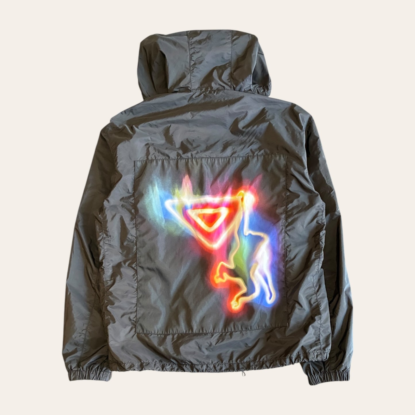 FW18 Prada Windbreaker Jacket Black Size M